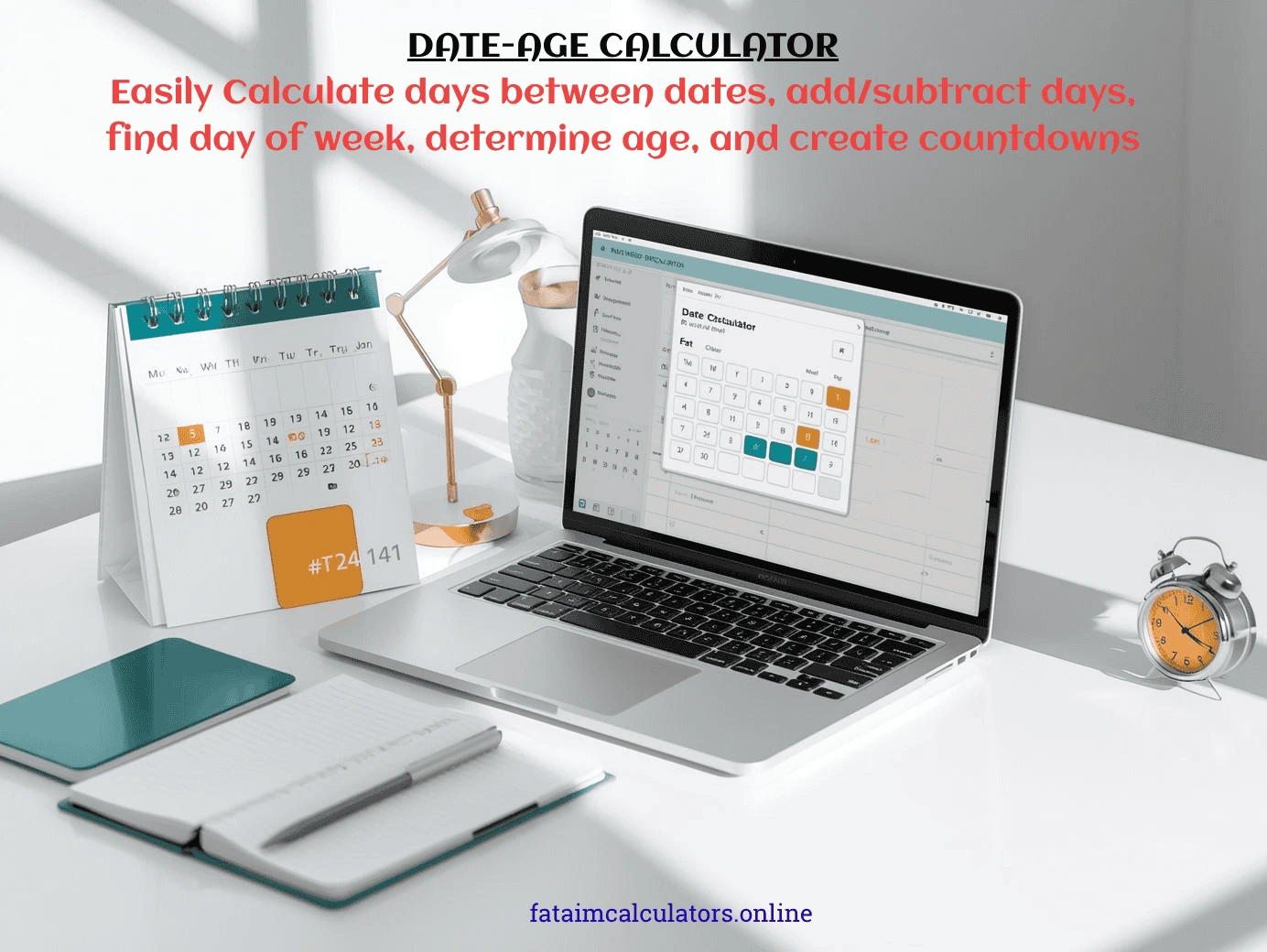 Date Calculator - Calculate dates, duration, age and countdowns easily